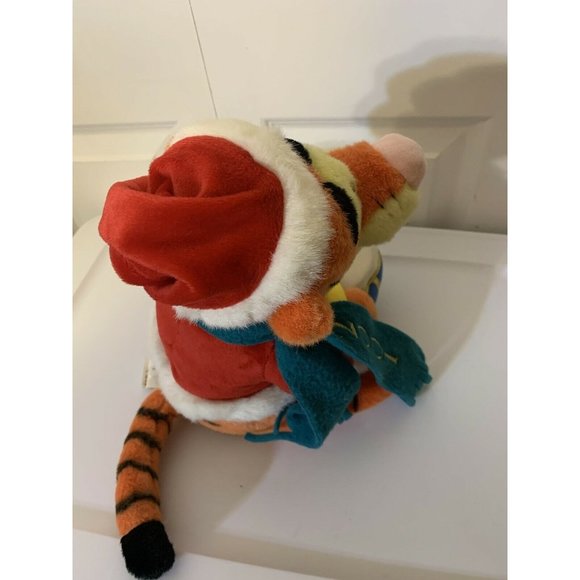 2001 Disney Store Winnie The Pooh Tigger Christmas Drummer Plush - Picture 6 of 10